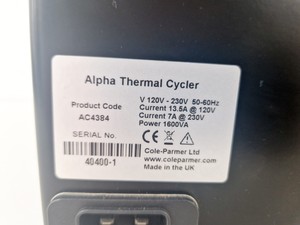 Thumbnail image of PCR Max Mo. Alpha Thermal Cycler Lab