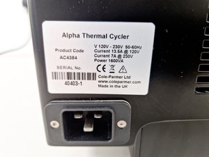 Thumbnail image of PCR Max Type Alpha Thermal Cycler Lab