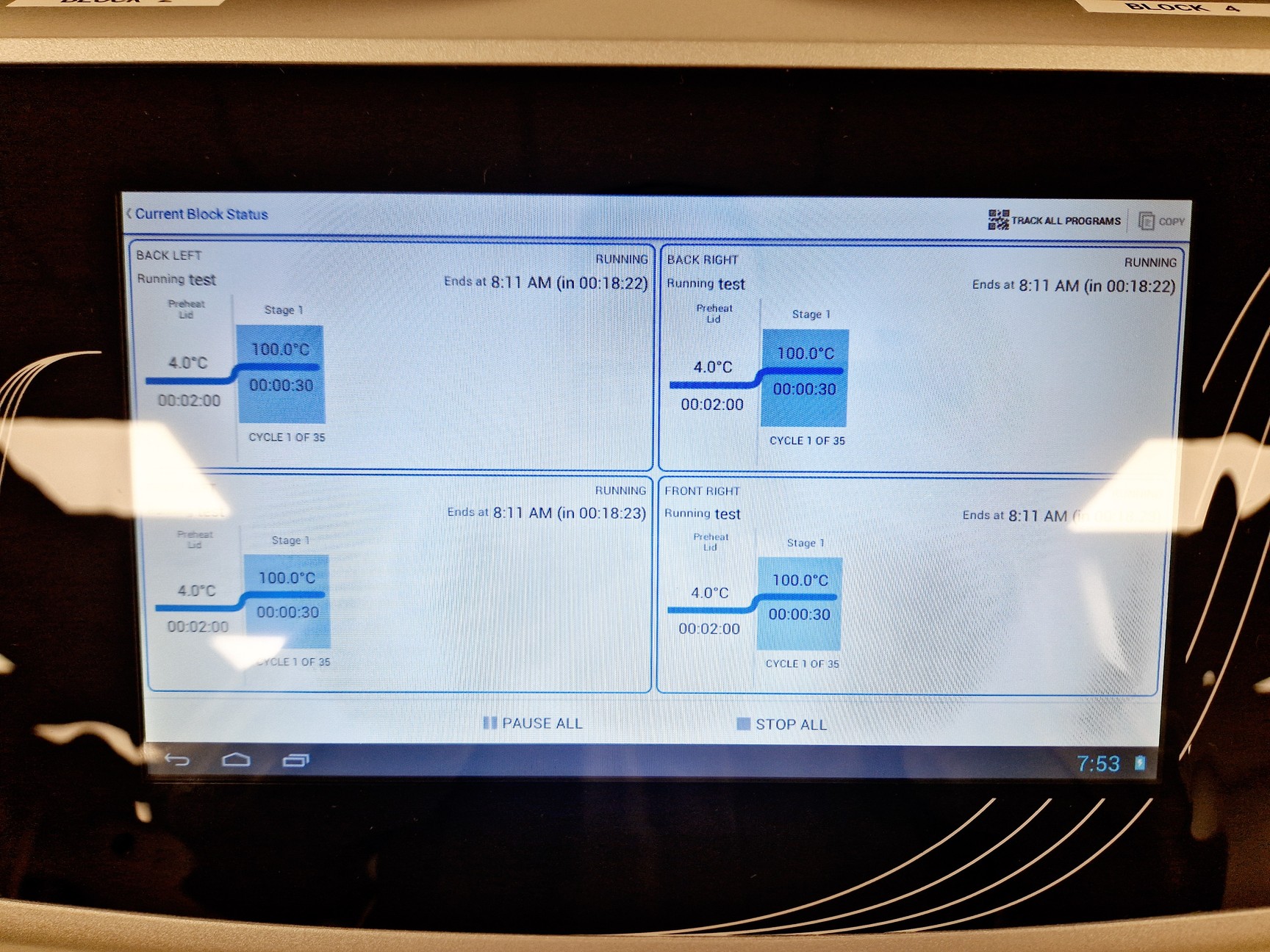 Image of PCR Max Type Alpha Thermal Cycler Lab
