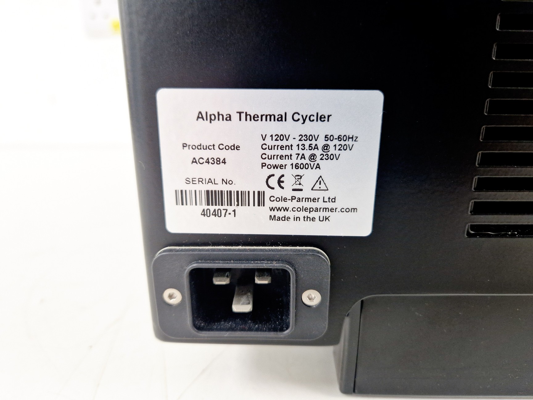 Image of PCR Max Alpha Thermal Cycler Lab