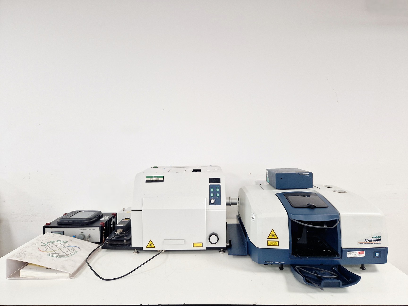 Image of Jasco FT/IR-6300 with a Raman attachment (RFT-6000) Spares/Repair Lab