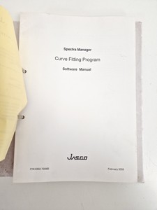 Thumbnail image of Jasco FT/IR-6300 with a Raman attachment (RFT-6000) Spares/Repair Lab