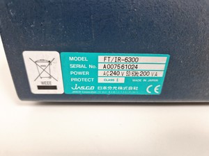 Thumbnail image of Jasco FT/IR-6300 with a Raman attachment (RFT-6000) Spares/Repair Lab