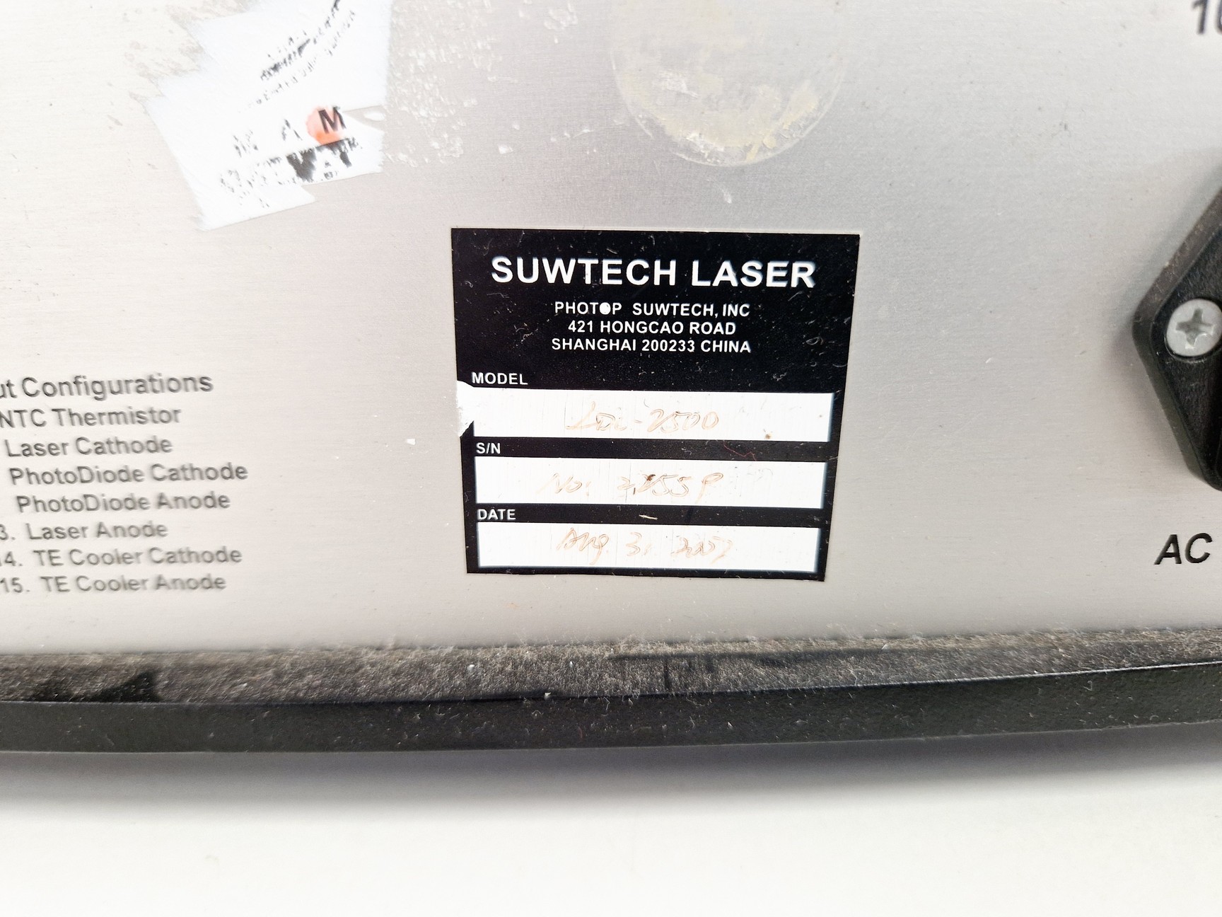 Image of Jasco FT/IR-6300 with a Raman attachment (RFT-6000) Spares/Repair Lab