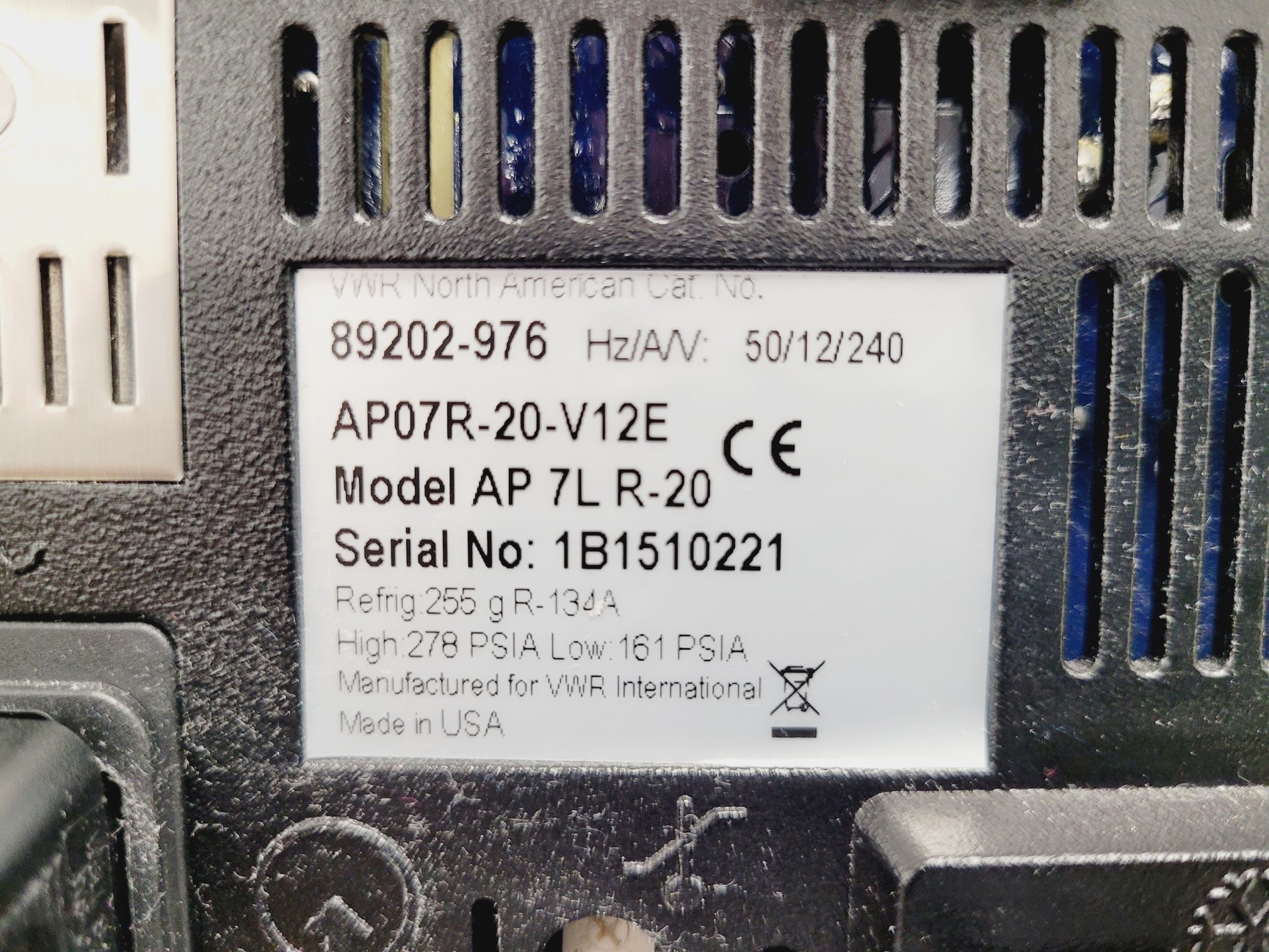 Image of VWR AP 7L R-20 Refrigerated Circulator Chiller Lab