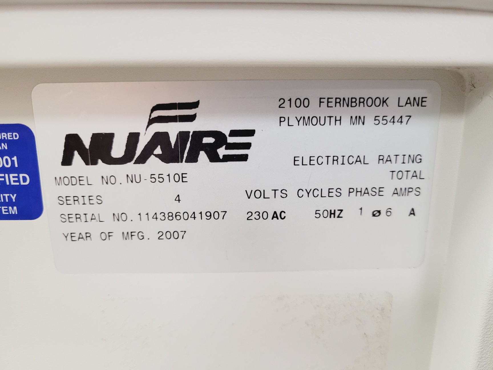 Image of Nuaire DHD Autoflow Co2 Air-Jacketed Incubator NU-5510E