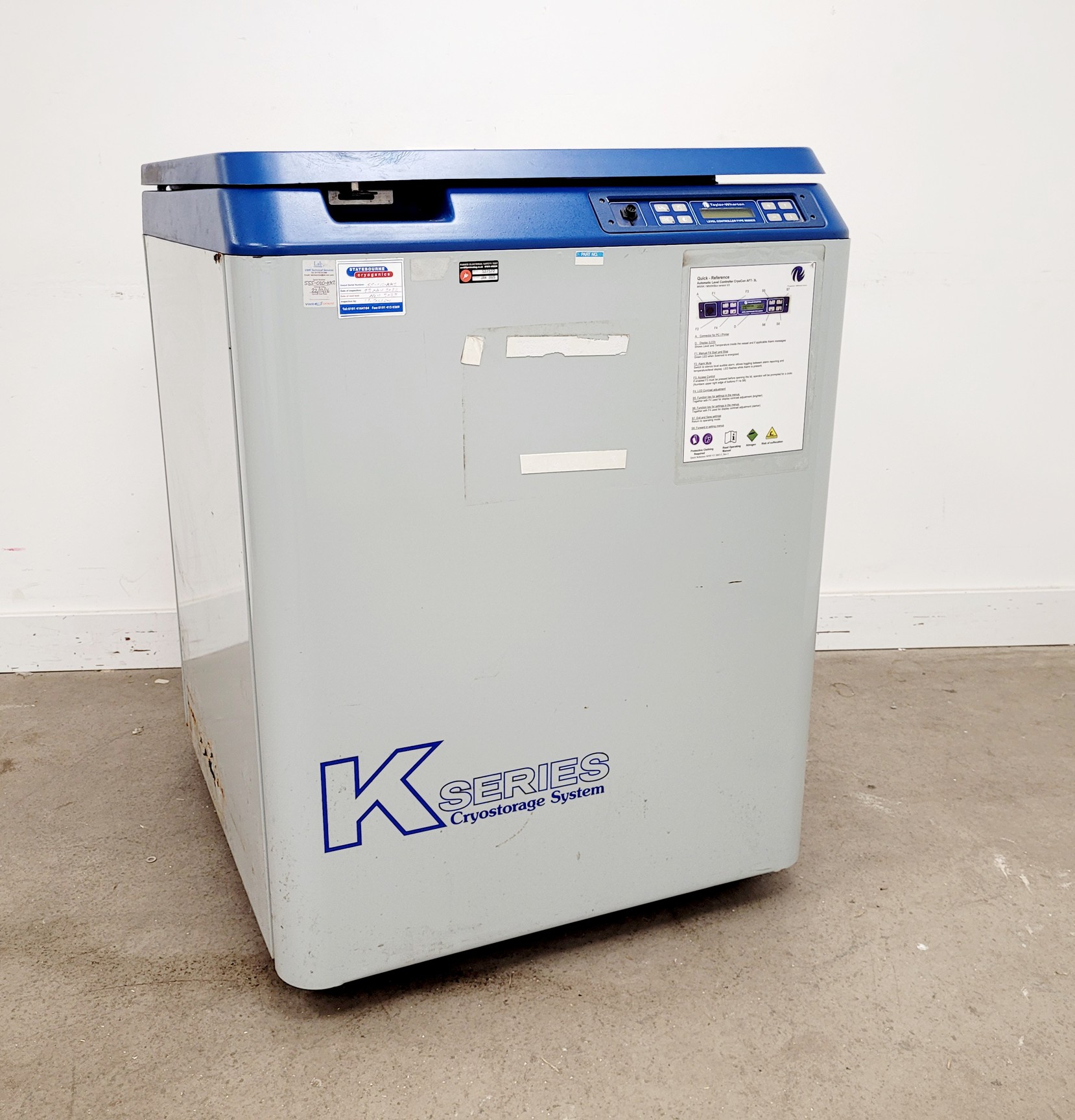 Image of Taylor-Wharton K Series Cryostorage Tank 24K -  Spares/Repair