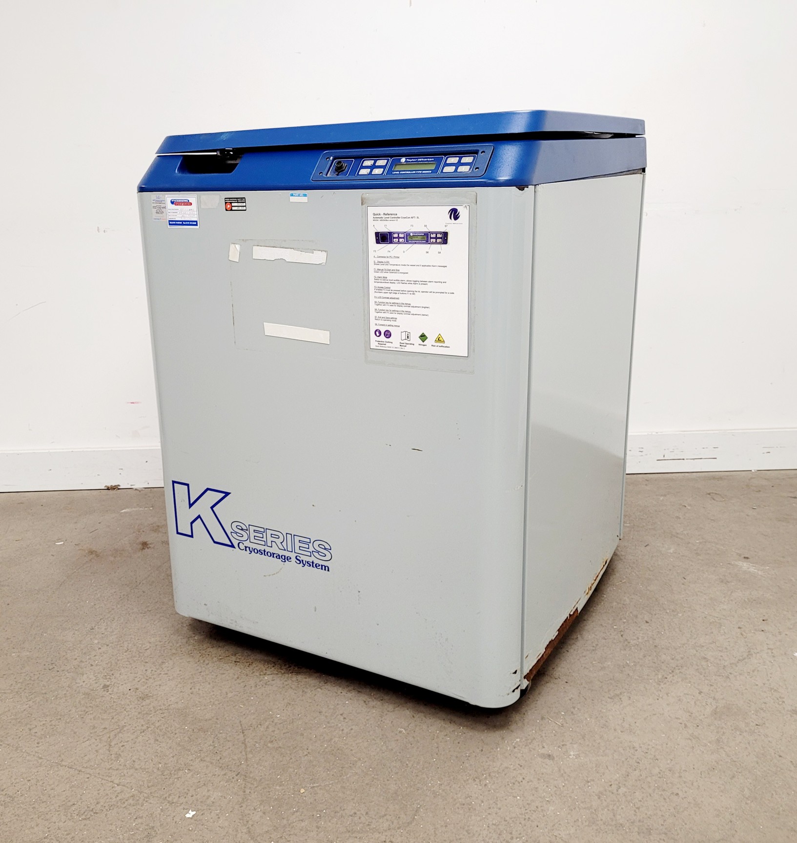 Image of Taylor-Wharton K Series Cryostorage Tank 24K -  Spares/Repair 