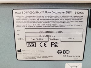 Thumbnail image of BD FACSCalibur Flow Cytometer & Transformer Lab