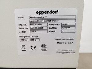 Thumbnail image of Eppendorf New Brunswick Scientific Innova 43R Incubator Shaker Lab