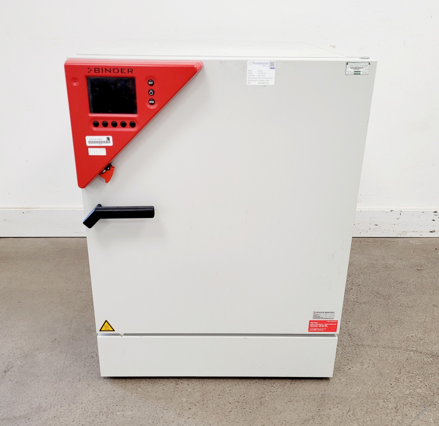 Image of Binder CB 150 CO2 Incubator - Faulty Screen - Spares/Repair Lab