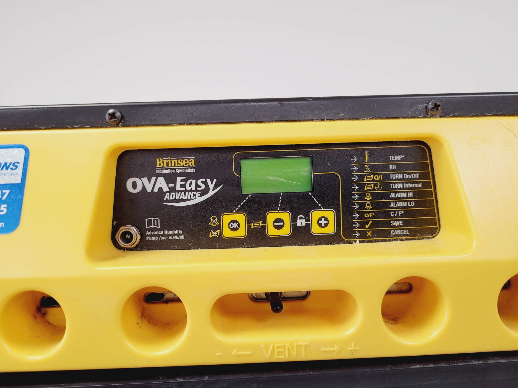 Image of Brinsea OVA-Easy Advance Incubator Lab