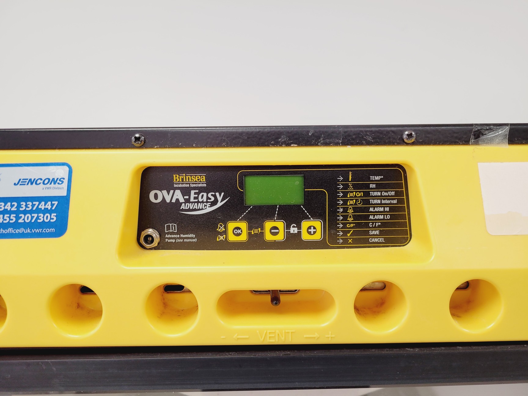 Image of Brinsea Model OVA-Easy Advance Incubator Lab