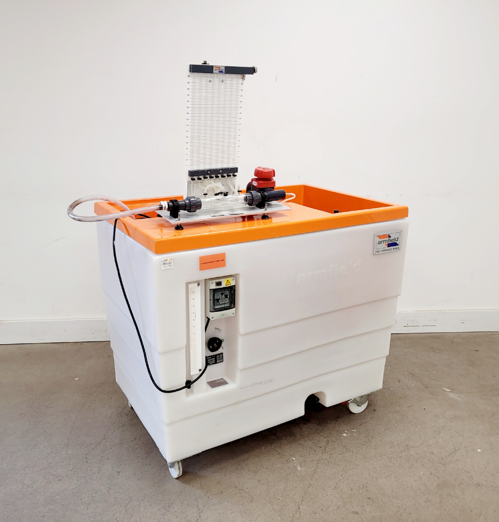 Image of Armfield Bernoulli's Theorem Demonstration F1-10-A Teaching Rig and Trolley