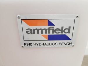 Thumbnail image of Armfield Bernoulli's Theorem Demonstration F1-10-A Teaching Rig and Trolley