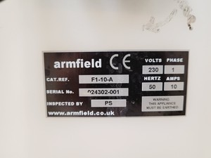 Thumbnail image of Armfield Bernoulli's Theorem Demonstration F1-10-A Teaching Rig and Trolley