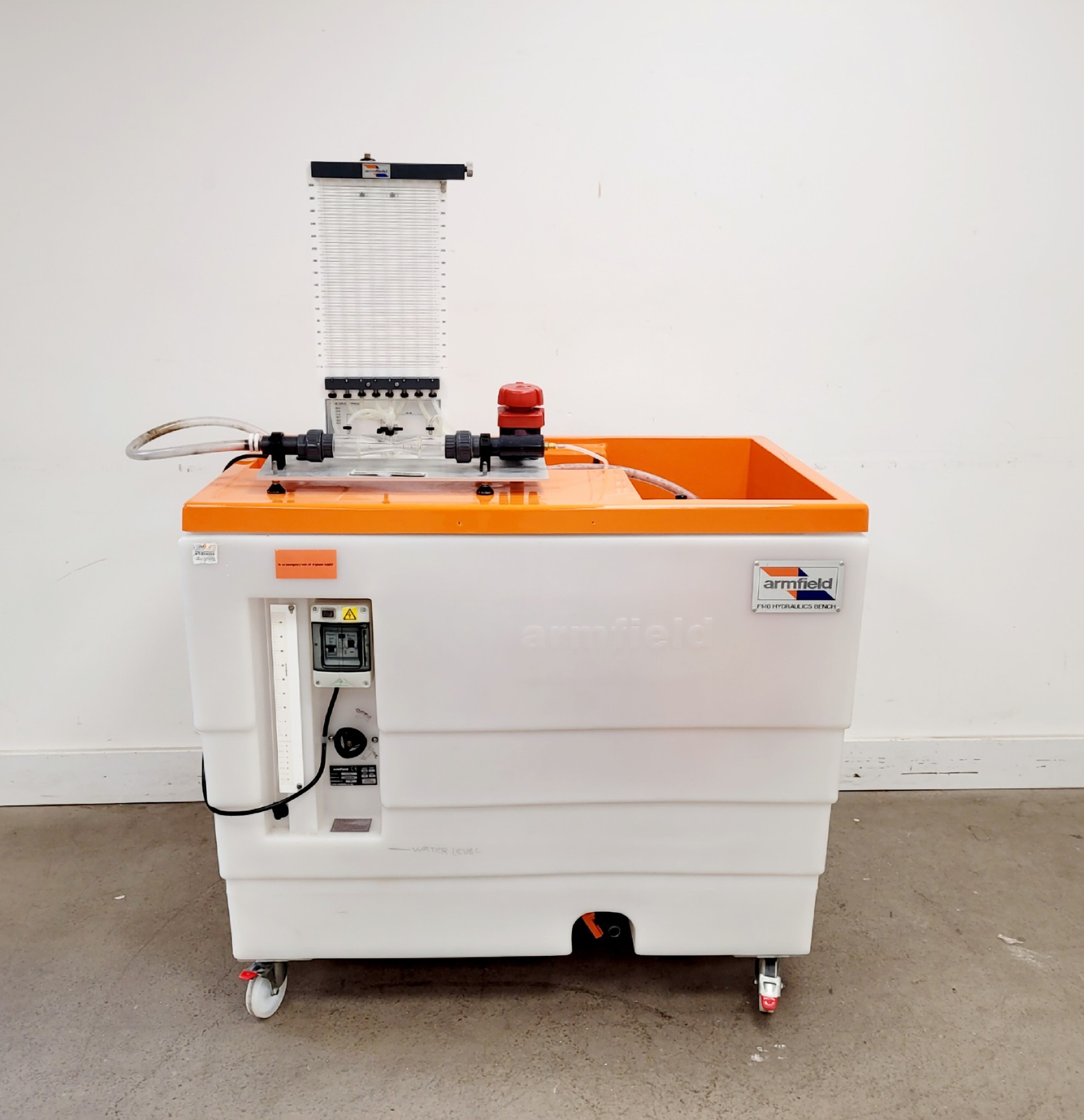 Image of Armfield Bernoulli's Theorem Demonstration F1-10-A Teaching Rig and Trolley