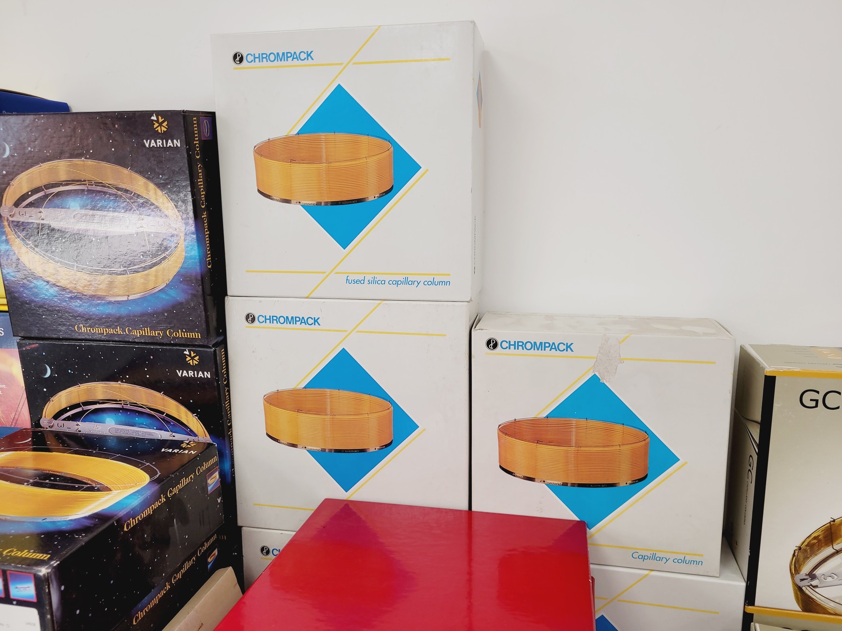 Image of Job Lot 43 x Various GC Columns Mixed Brands Varian, Agilent, Chrompack