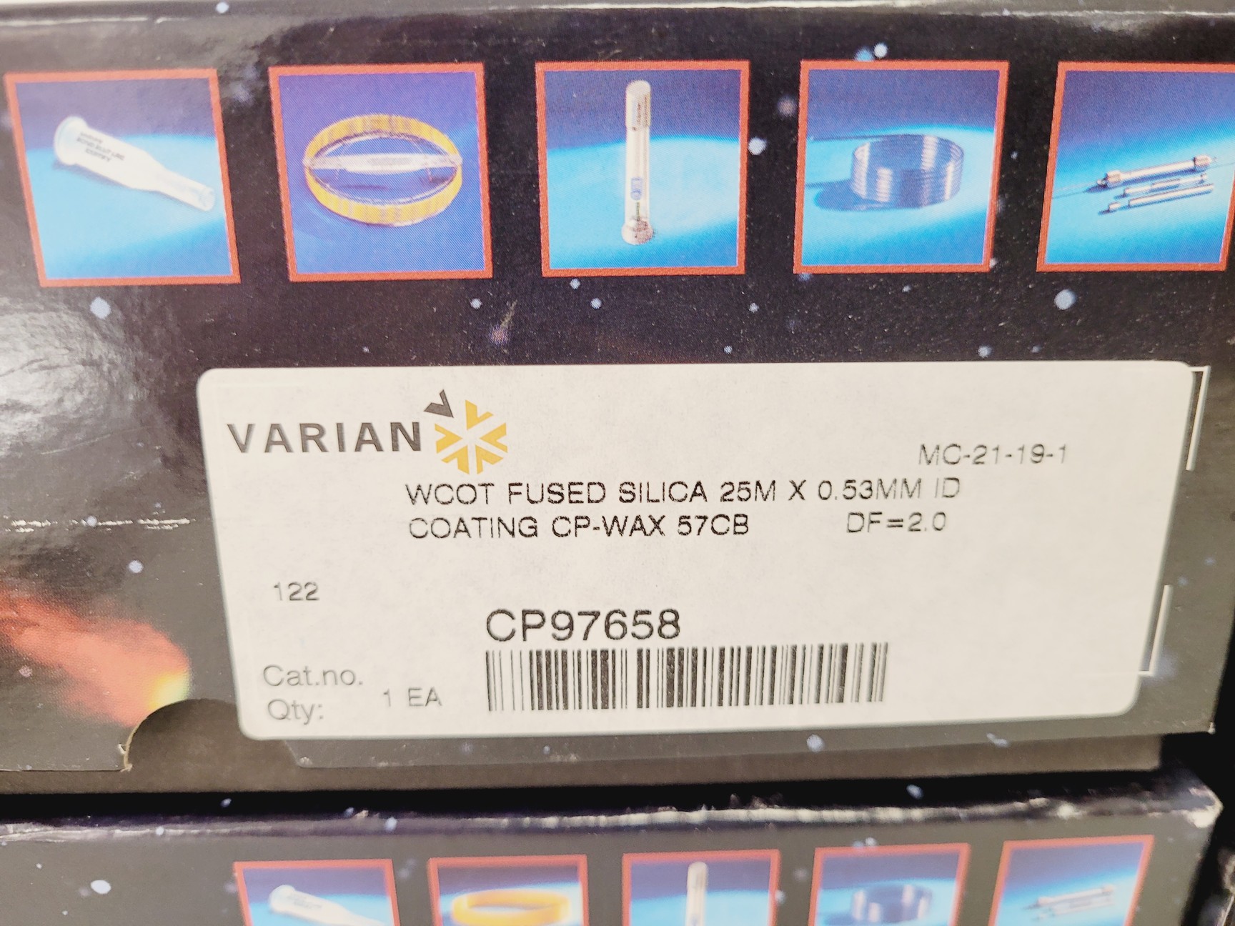 Image of Job Lot 43 x Various GC Columns Mixed Brands Varian, Agilent, Chrompack