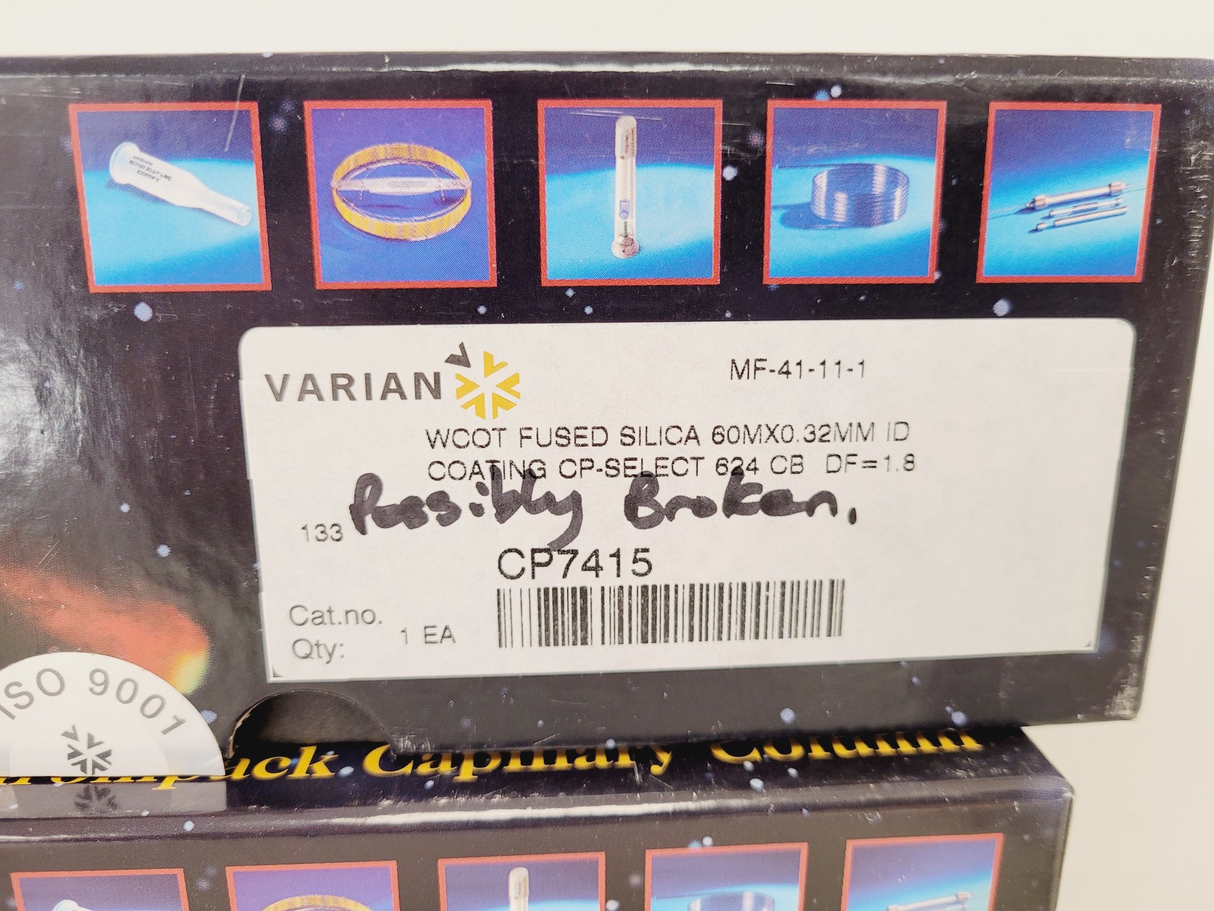 Image of Job Lot 43 x Various GC Columns Mixed Brands Varian, Agilent, Chrompack