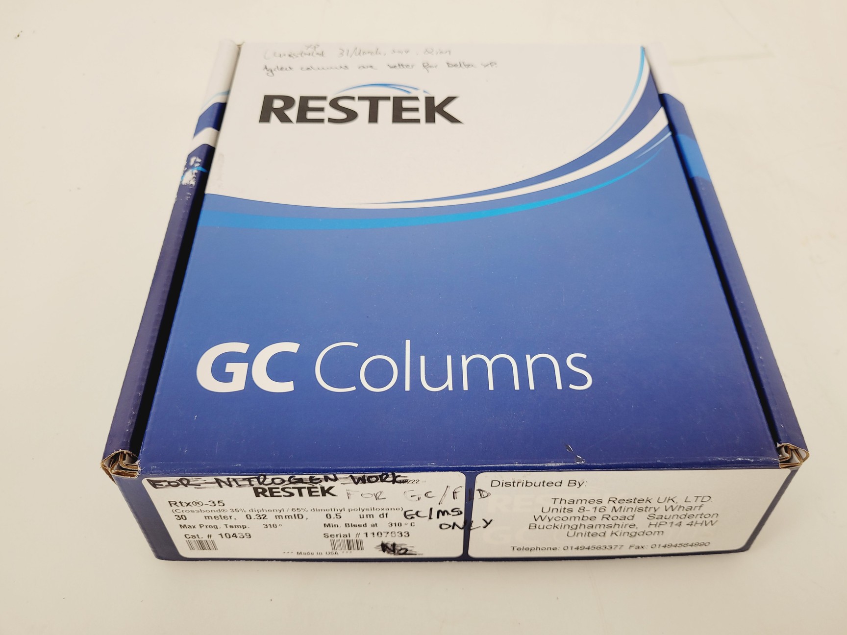 Image of Job Lot 43 x Various GC Columns Mixed Brands Varian, Agilent, Chrompack