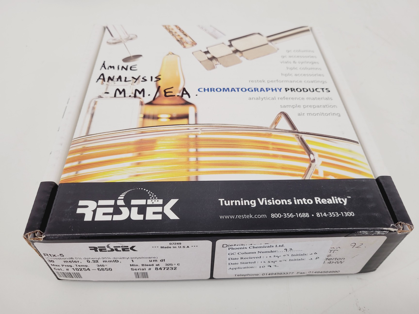 Image of Job Lot 43 x Various GC Columns Mixed Brands Varian, Agilent, Chrompack