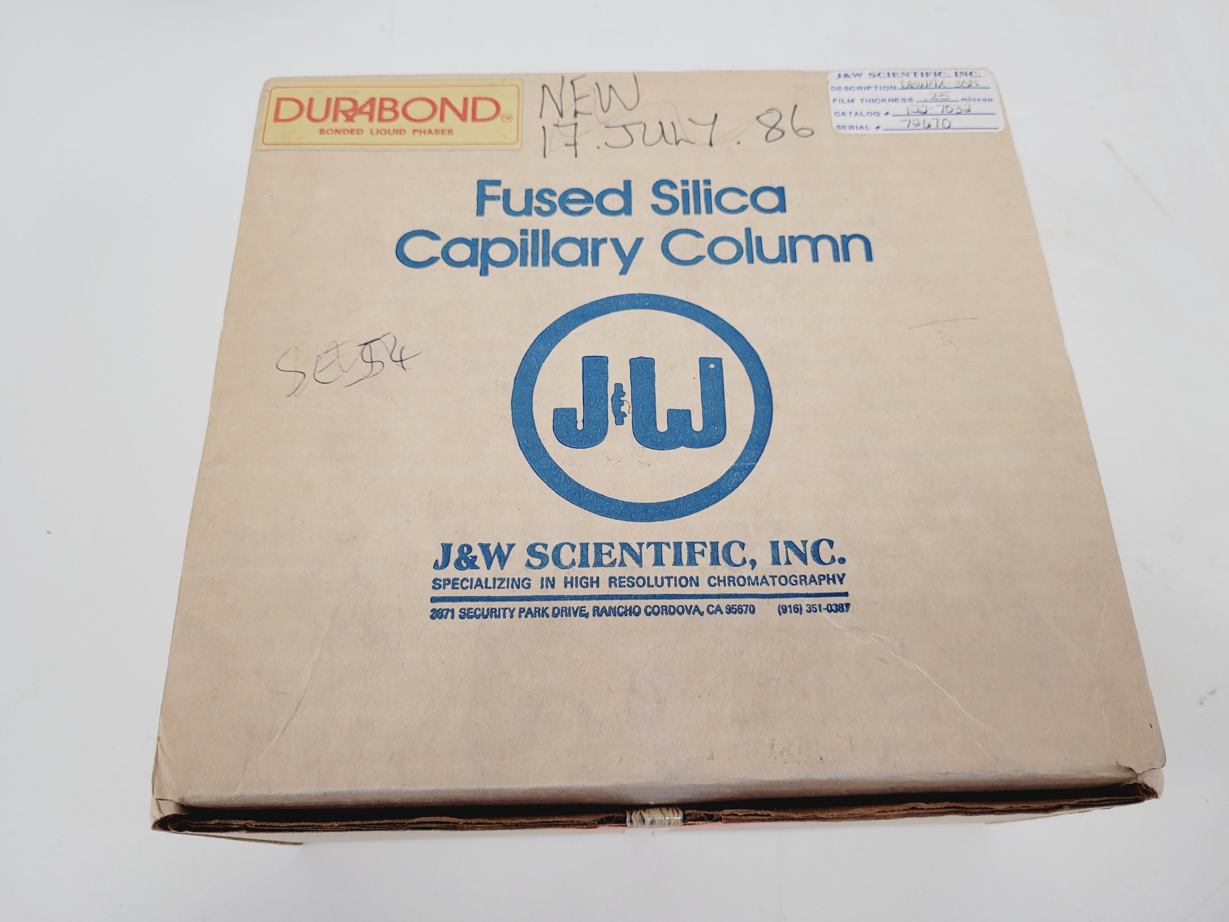 Image of Job Lot 43 x Various GC Columns Mixed Brands Varian, Agilent, Chrompack