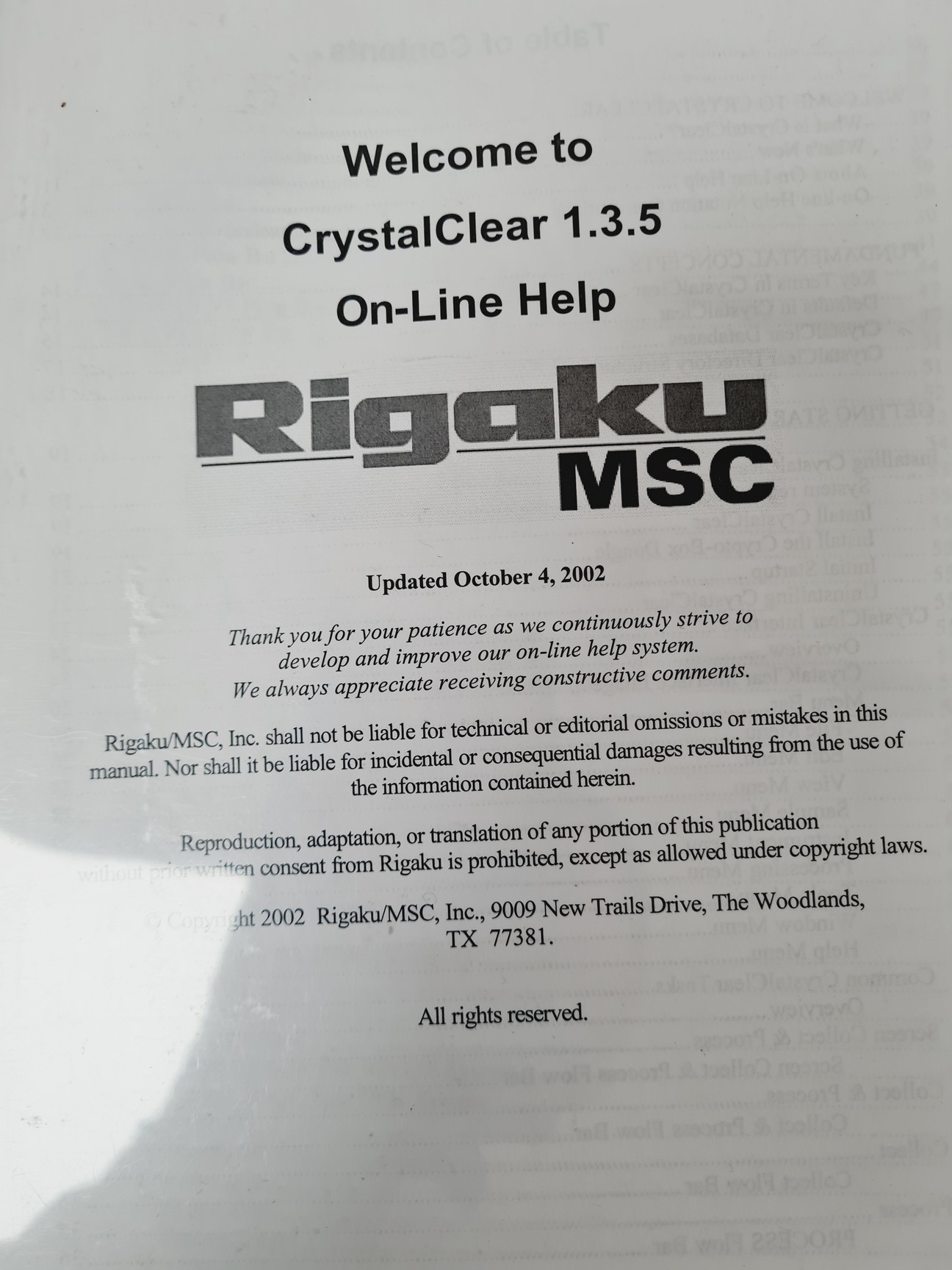 Image of Rigaku FR-E+ SuperBright Ultrahigh-intensity Microfocus Rotating Anode X-Ray S/R
