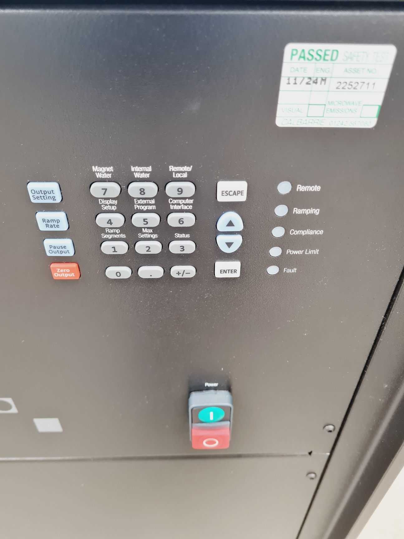 Image of LakeShore Cryotonics Model EM7-HV Electromagnet W Control Unit