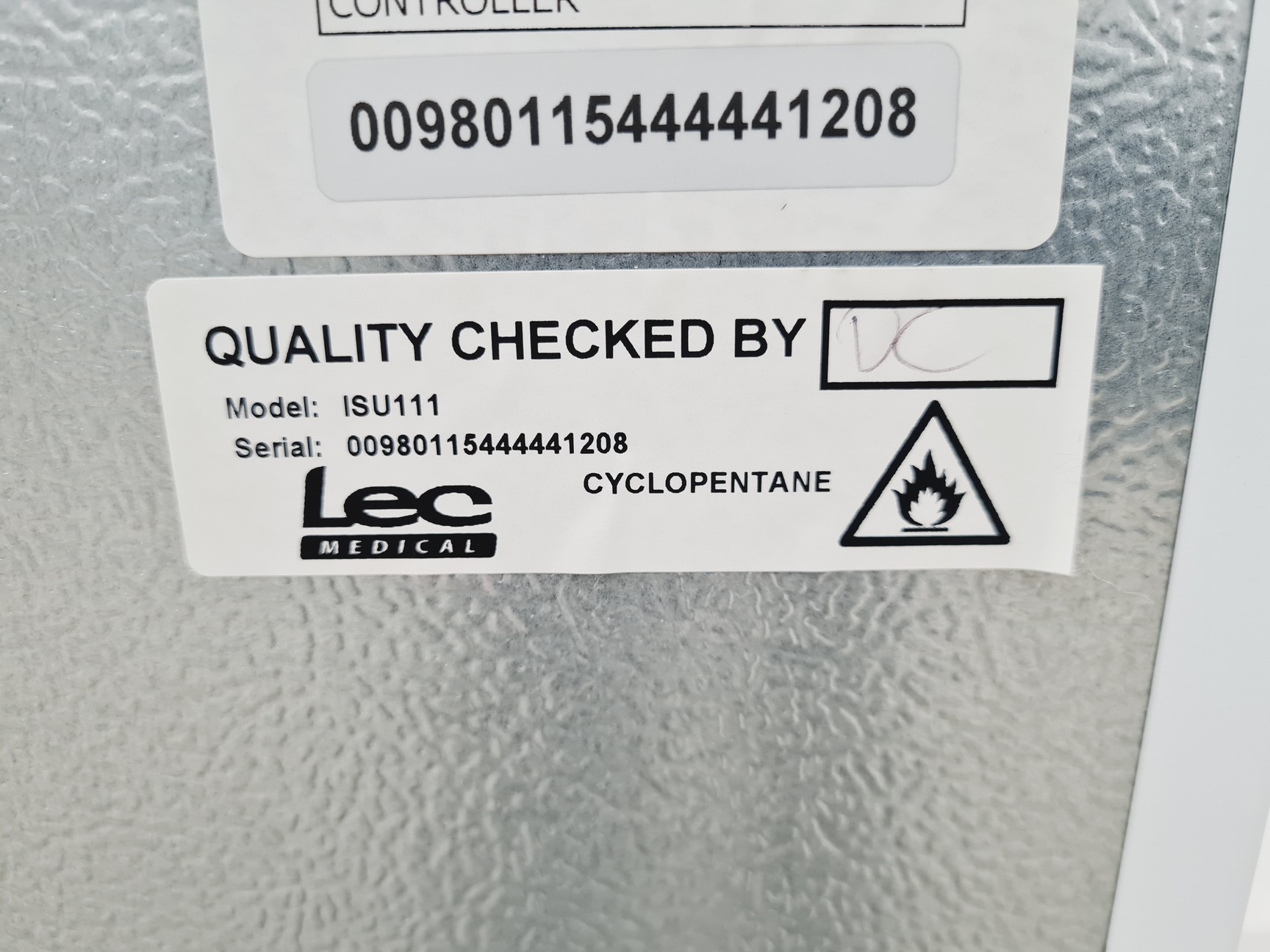 Image of LEC+ Model ISU1111 Lab Medical Freezer Spares/Repair Lab