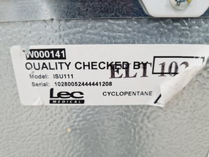 Thumbnail image of LEC+ Model No. ISU1111 Laboratory Medical Freezer Lab