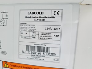 Thumbnail image of Labcold Model Type RLVF0417 Sparkfree Underbench Freezer Lab