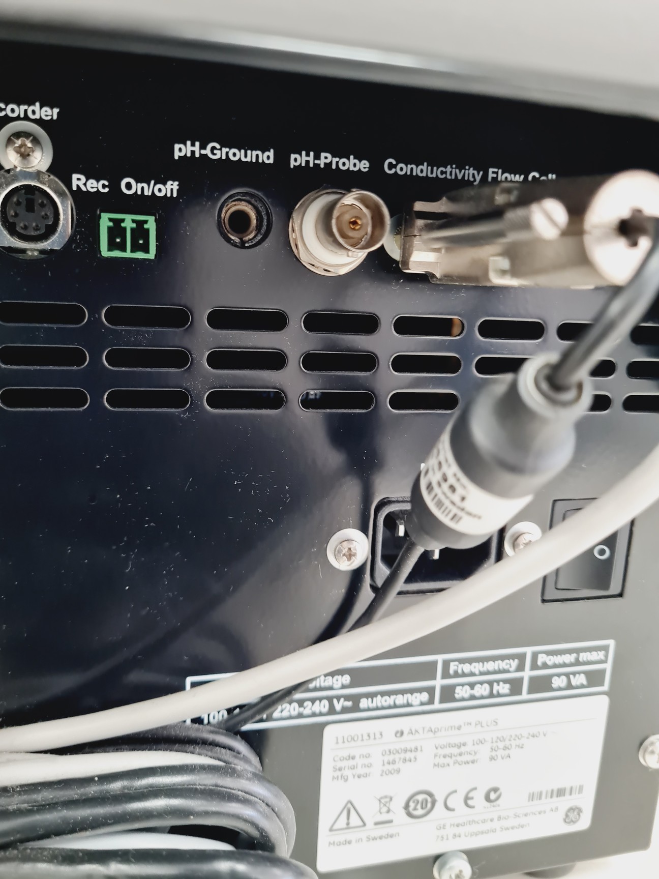 GE AKTAprime Plus Fast Protein Liquid Chromatography FPLC System Lab