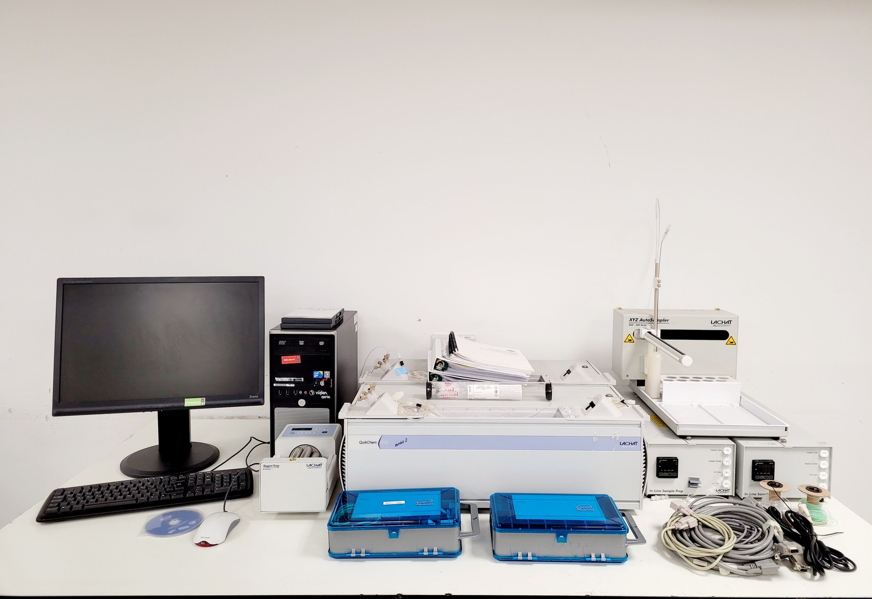 Image of Lachat QuikChem 8500 Series 2 Flow Injection Analysis System w/ Software Lab