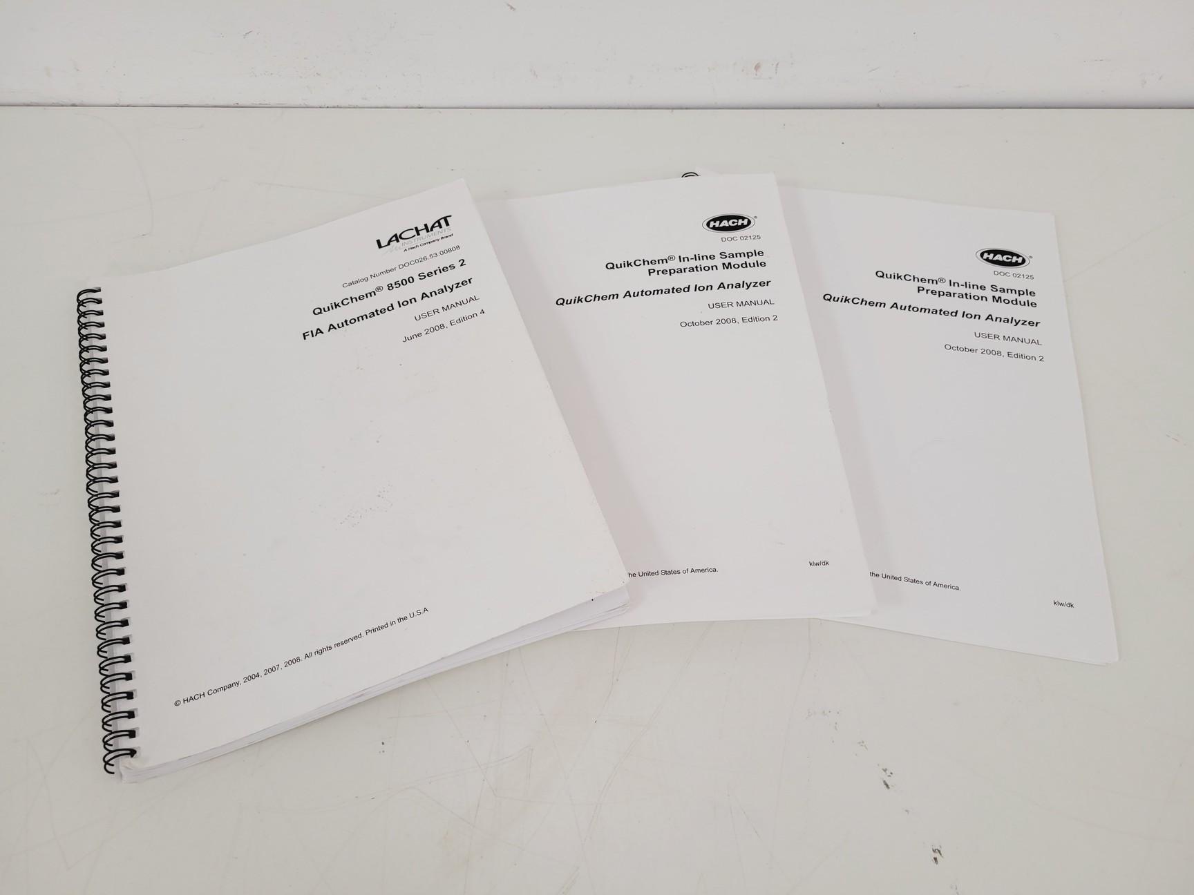 Image of Lachat QuikChem 8500 Series 2 Flow Injection Analysis System w/ Software Lab