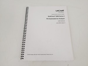 Thumbnail image of Lachat QuikChem 8500 Series 2 Flow Injection Analysis System w/ Software Lab