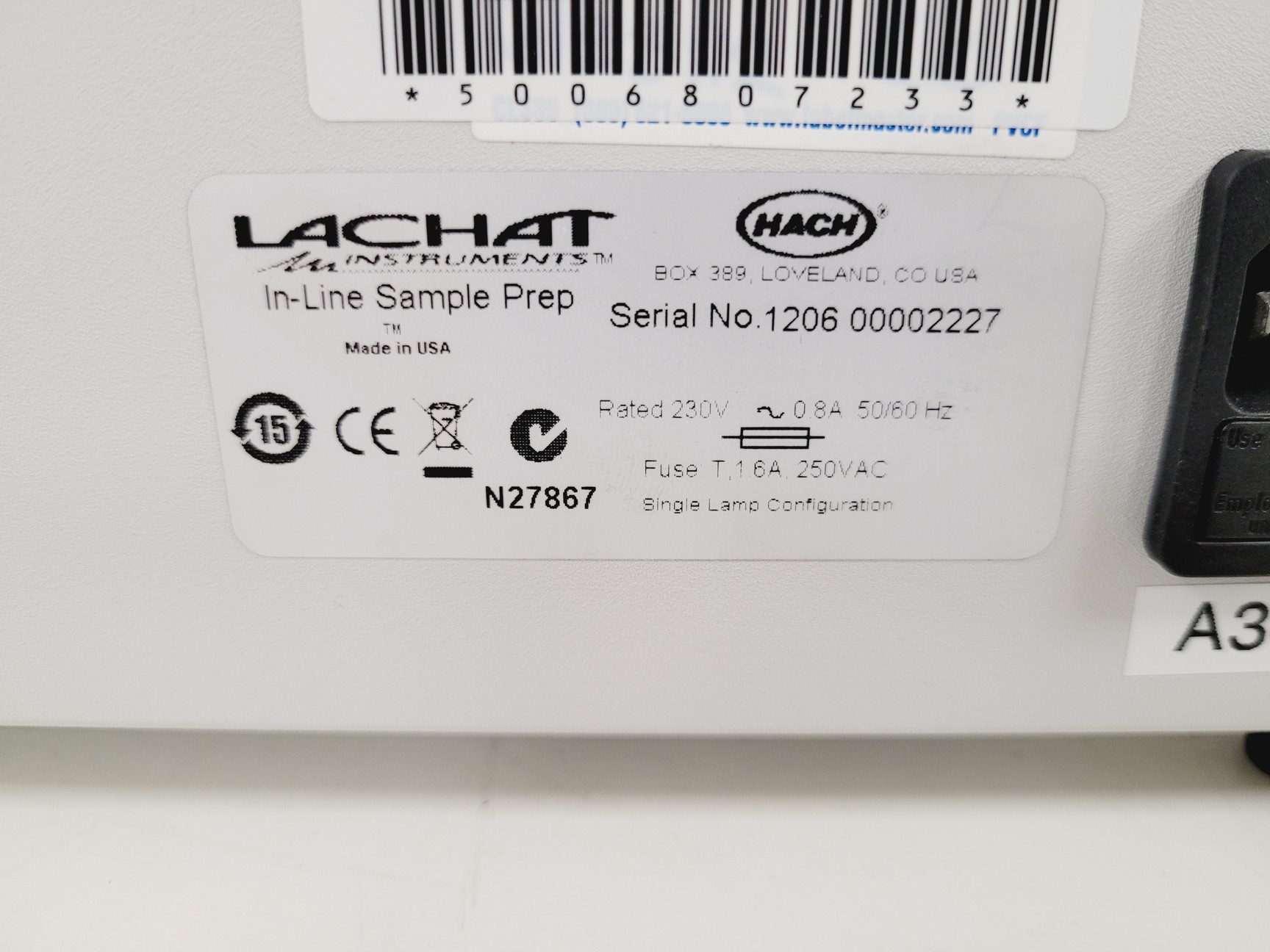 Image of Lachat QuikChem 8500 Series 2 Flow Injection Analysis System w/ Software Lab