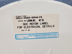 Thumbnail image of Air Control Industries Centrifugal Fan 2MS11-34263-3254A-FD