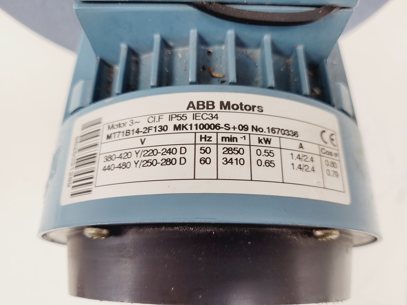 Image of Air Control Industries Centrifugal Fan 2MS11-34263-3254A-FD