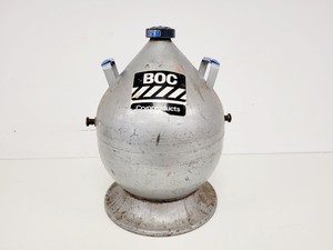 Thumbnail image of BOC Cryoproducts Liquid Nitrogen Dewar with Trolley