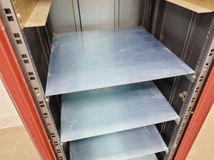Thumbnail image of 2 x Server Racks with Shelving and Shared Key