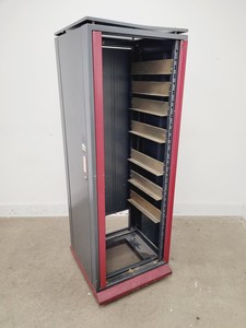 Thumbnail image of 2 x Server Racks with Shelving and Shared Key