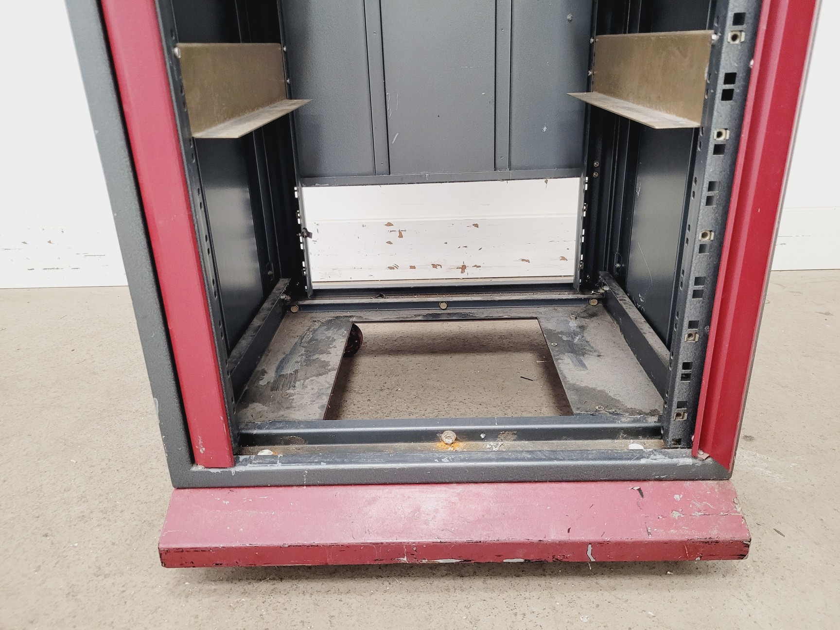 Image of 2 x Server Racks with Shelving and Shared Key