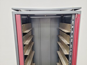 Thumbnail image of 2 x Server Racks with Shelving and Shared Key