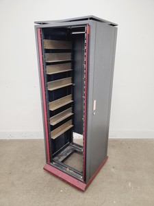 Thumbnail image of 2 x Server Racks with Shelving and Shared Key