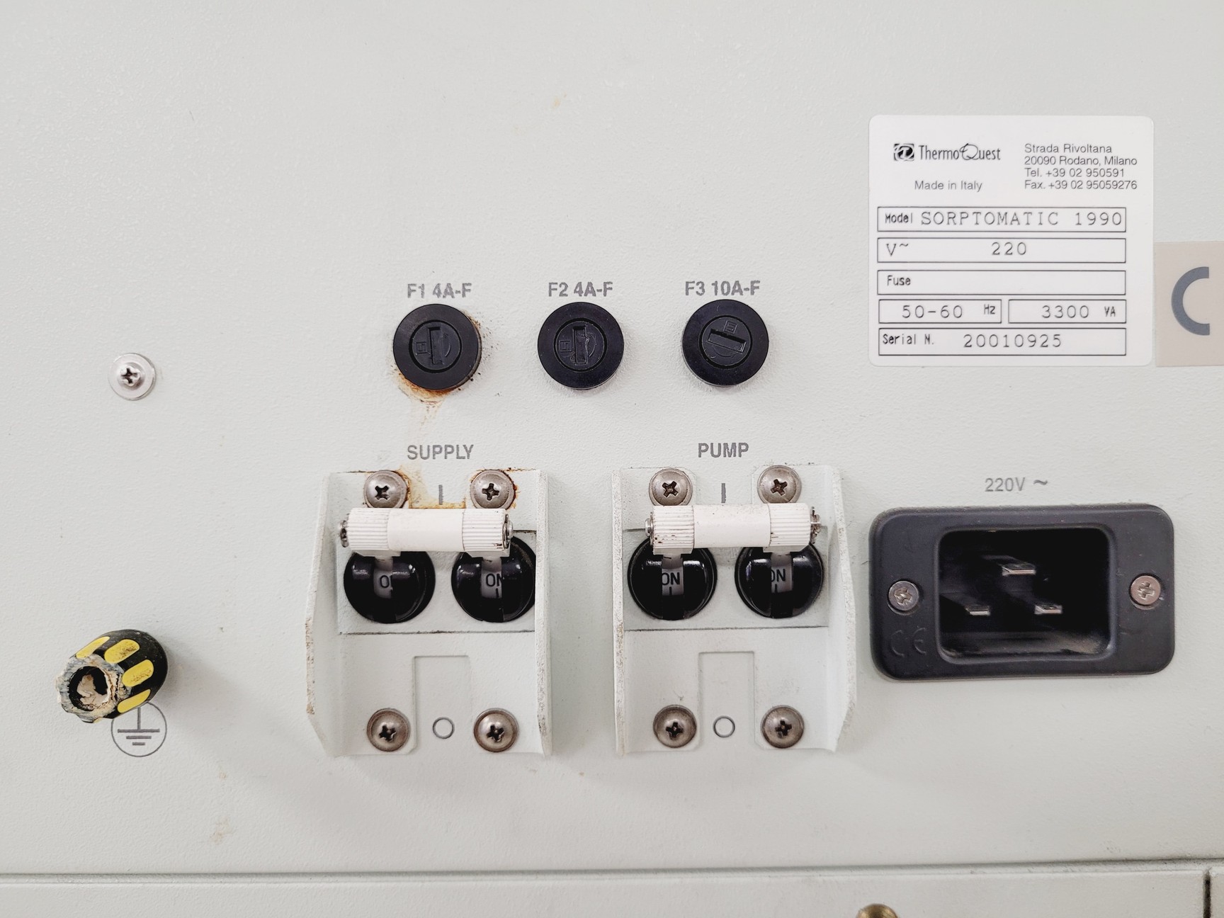 Image of CE Instruments Thermo Quest Sorptomatic 1990 Series Lab