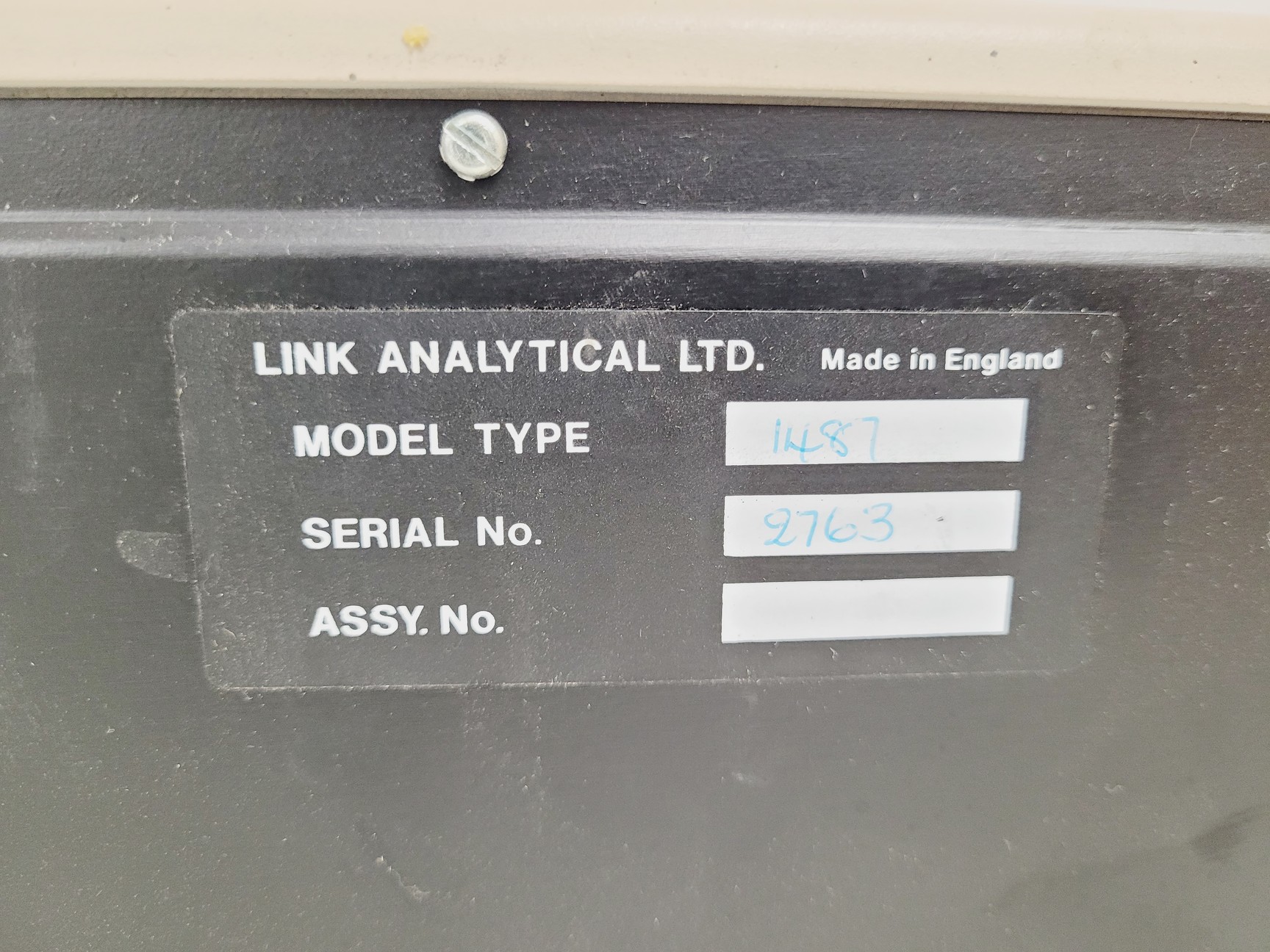 Image of Link Analytical eXL Model 1100-012 X-Ray Imaging & Analysis System Spares/Repair