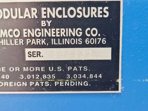 Thumbnail image of Amco Modular Enclosures Cabinet SVT Associates Molecular Beam Epitaxy 