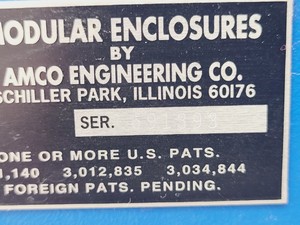 Thumbnail image of Amco Modular Enclosures Cabinet SVT Associates Molecular Beam Epitaxy 