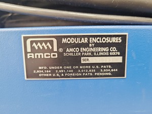 Thumbnail image of Amco Modular Enclosures Cabinet SVT Associates Molecular Beam Epitaxy 